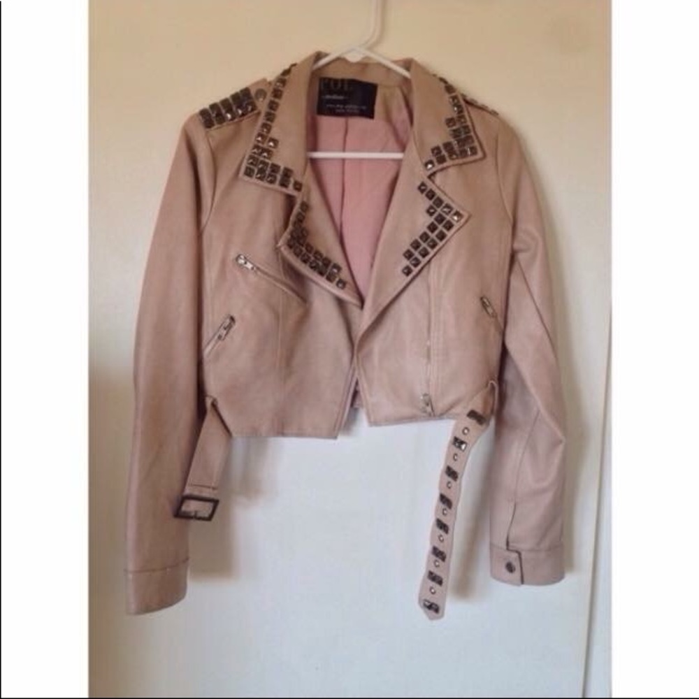 Leather jacket